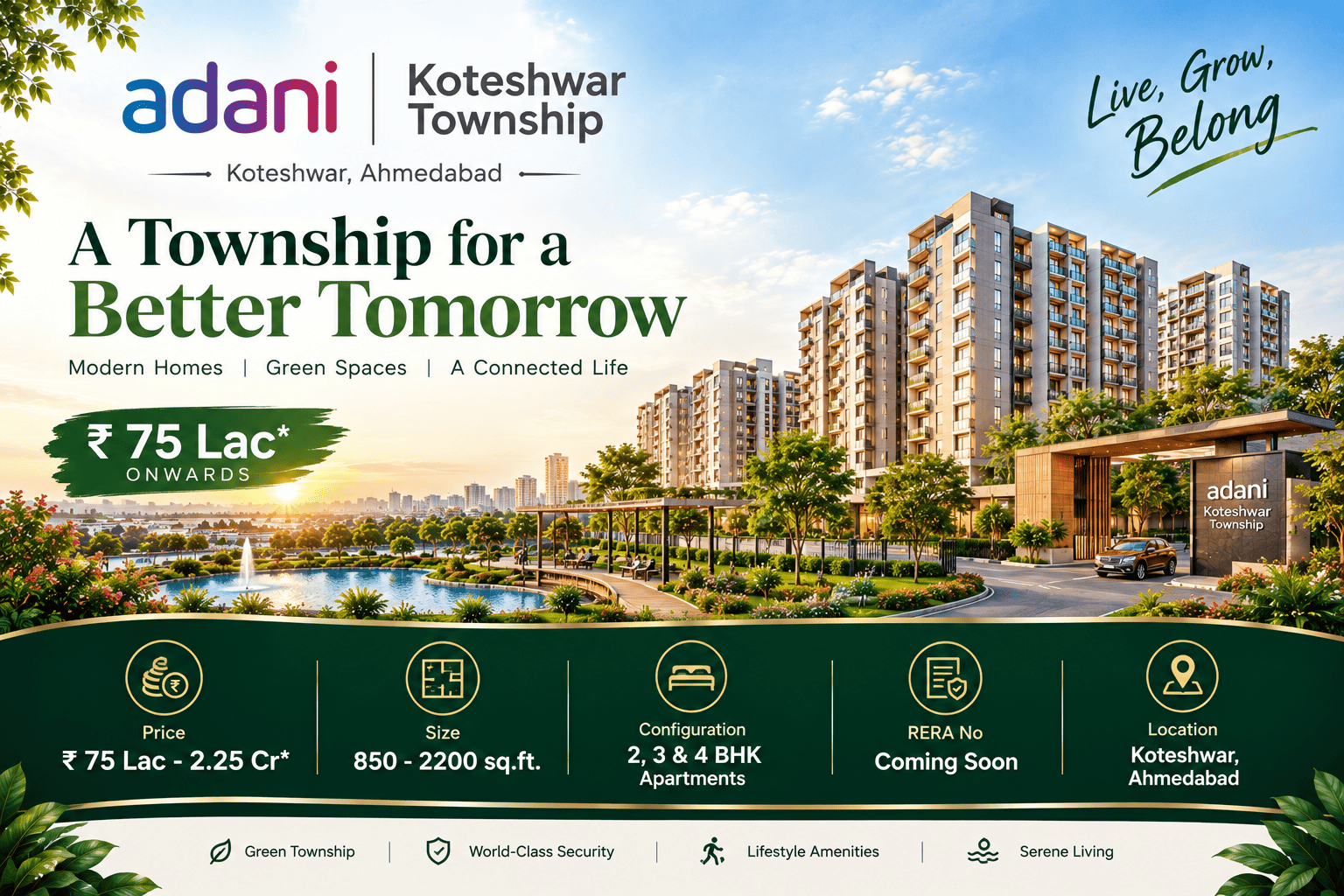 Adani Koteshwar Township